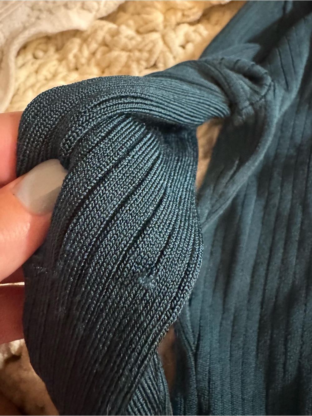 Abercrombie Emerald / Teal Bodysuit - Picture 8 of 10